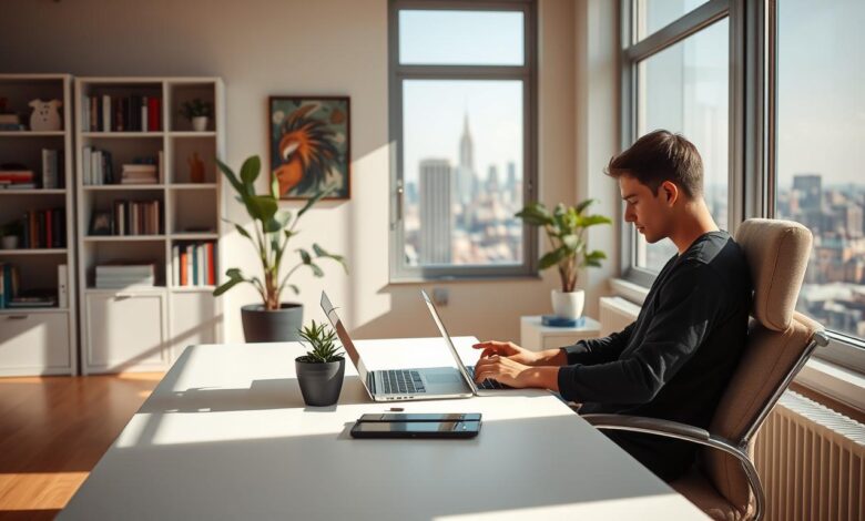 العمل الحر وارباحه