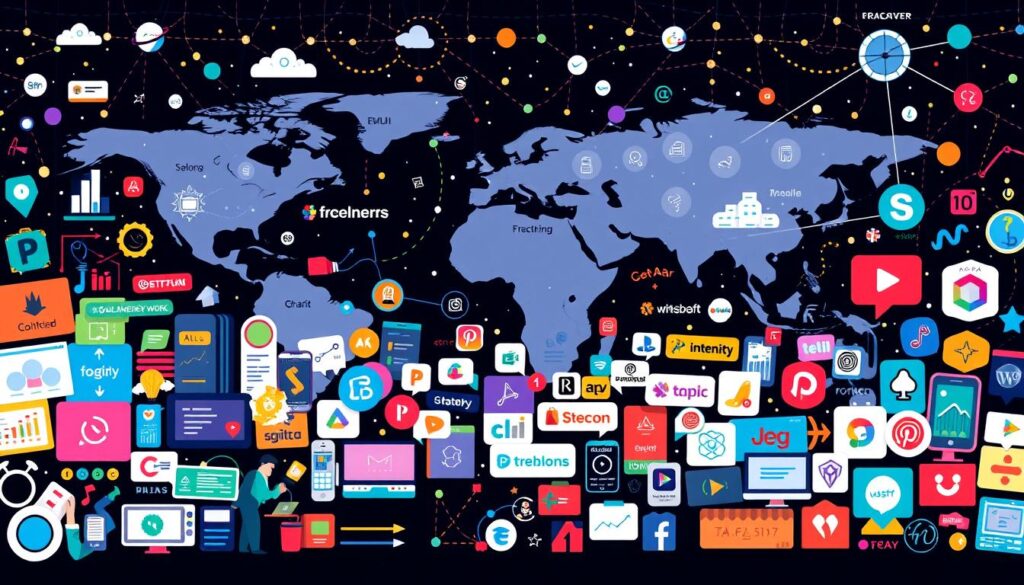 منصات العمل الحر العربية والعالمية